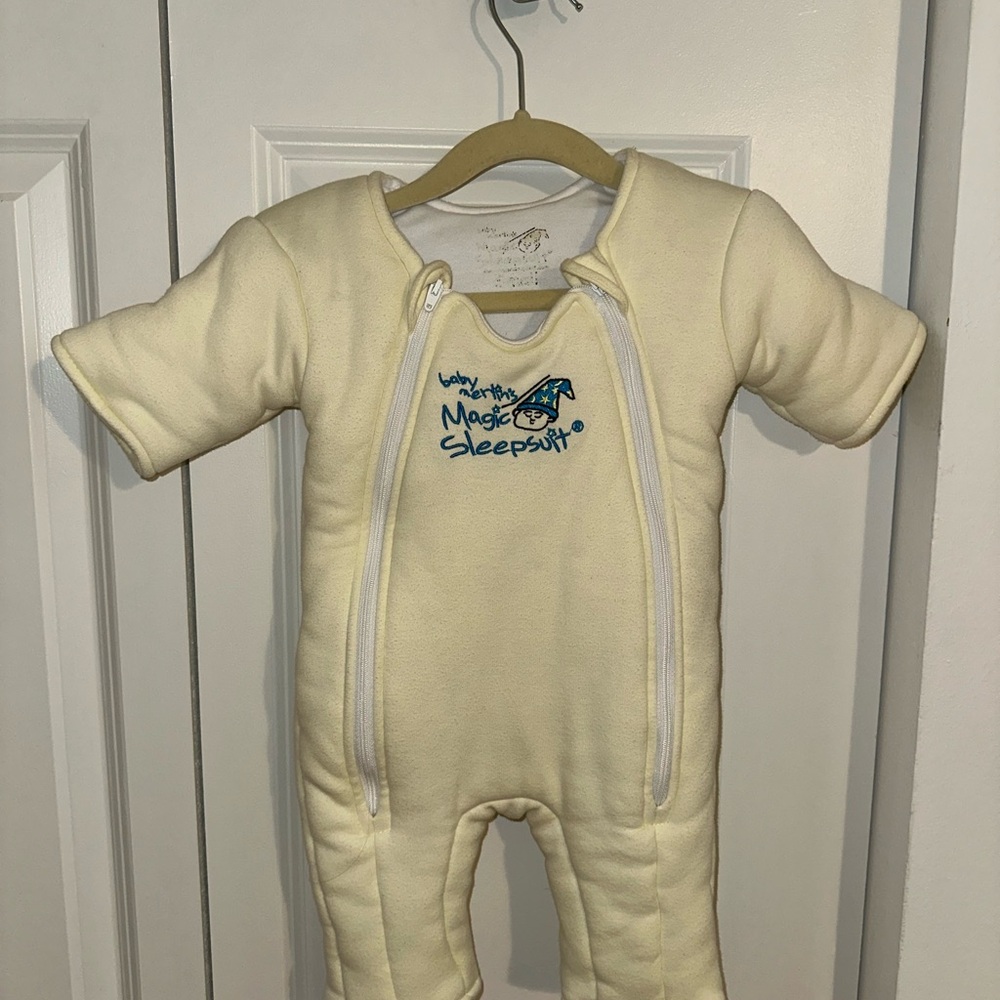 Magic Sleepsuit Baby Merlin's Cotton Baby Swaddle Transition Product 3-6 m